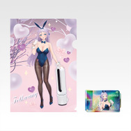 バニーだらけの『勝利の女神：NIKKE』新作一番くじ発売！目玉は“背中で魅せる”フィギュア、“リップデザイン付き”チャームにもドキッ