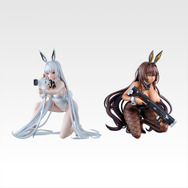 バニーだらけの『勝利の女神：NIKKE』新作一番くじ発売！目玉は“背中で魅せる”フィギュア、“リップデザイン付き”チャームにもドキッ