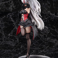 悪戯っぽく微笑む口元から舌先がチラリ…『アズレン』より「プリンツ・オイゲン：この夜に酔いしれ」フィギュアがセクシー&ミステリアス