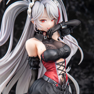 悪戯っぽく微笑む口元から舌先がチラリ…『アズレン』より「プリンツ・オイゲン：この夜に酔いしれ」フィギュアがセクシー&ミステリアス