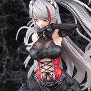 悪戯っぽく微笑む口元から舌先がチラリ…『アズレン』より「プリンツ・オイゲン：この夜に酔いしれ」フィギュアがセクシー&ミステリアス