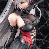 悪戯っぽく微笑む口元から舌先がチラリ…『アズレン』より「プリンツ・オイゲン：この夜に酔いしれ」フィギュアがセクシー&ミステリアス