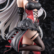 悪戯っぽく微笑む口元から舌先がチラリ…『アズレン』より「プリンツ・オイゲン：この夜に酔いしれ」フィギュアがセクシー&ミステリアス