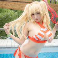 ネロ『Fate/Grand Order』／秋元るい（X：@akimoto_rui）、撮影：Shinji Man（X：@alltree_shadow）