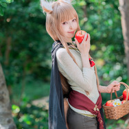 ホロ「狼と香辛料」／まゆろん（X：@mayu_ronne）