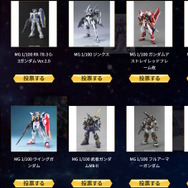 再販MGガンプラを皆で決める「MG決選投票2025」開催中！「MG ディープストライカー」や「MGEX ストフリ」まで悩ましいラインナップ