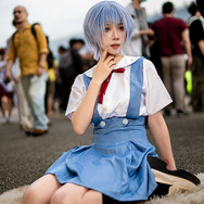 綾波レイ「エヴァンゲリオン」／欸抖（Instagram：eh.doh_030）