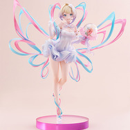 「ニディガ展2」で披露された“超てんちゃん”パーティドレス姿がフィギュアに！特徴的なツインテールやオーロラのような光沢にドキドキ