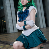 セーラーネプチューン「美少女戦士セーラームーン」／白桃らる（X：@laru_cs）