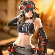 ヘソ出し制服やハンマー、ネイルガンなどの武器もカッコイイ！『ゼンゼロ』より「クレタ」「グレース」フィギュアが予約受付中