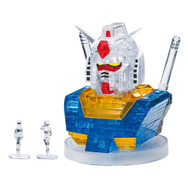 ガンダムやシャア専用ザクII、ハロたちの“立体パズル”が美しい…キラキラ輝く「クリスタルパズル」に登場