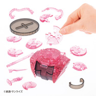 ガンダムやシャア専用ザクII、ハロたちの“立体パズル”が美しい…キラキラ輝く「クリスタルパズル」に登場