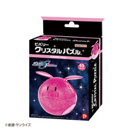 ガンダムやシャア専用ザクII、ハロたちの“立体パズル”が美しい…キラキラ輝く「クリスタルパズル」に登場