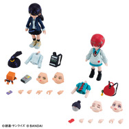 「ガンダム ジークアクス」マチュ＆ニャアンのデフォルメ可動フィギュアが可愛い！ハロにコンチ、印象的な照れ顔まで付属パーツも豪華