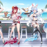 ホロライブ3期生たちが「ホロナツ衣装」の三面図をお披露目！マリン船長「けっこう際どいんですケド キービジュだと隠されちゃった」