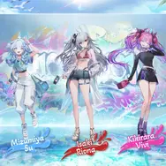 ホロライブ3期生たちが「ホロナツ衣装」の三面図をお披露目！マリン船長「けっこう際どいんですケド キービジュだと隠されちゃった」