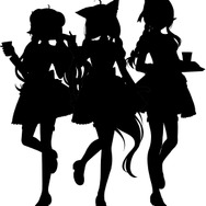 このシルエットは…ホロライブが「ウェンディーズ・ファーストキッチン」とコラボ？ 白上フブキ、不知火フレア、角巻わためらしき画像がお披露目