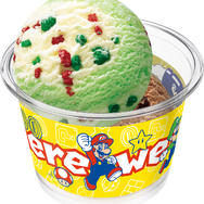 『スーパーマリオ』×「サーティワン」コラボに“スペシャルダブルカップ”が追加！オリジナルフレークシールの配布も