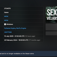 Steam「特定の成人向けコンテンツ」を早速制限。ガイドライン更新に伴いルール違反のゲーム削除