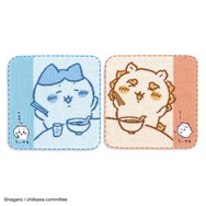 「ちいかわ」2枚を並べると1つの絵になる！ラーメンを食べるハチワレ＆シーサーなど、新作タオルハンカチ全6種が7月18日発売