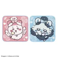 「ちいかわ」2枚を並べると1つの絵になる！ラーメンを食べるハチワレ＆シーサーなど、新作タオルハンカチ全6種が7月18日発売