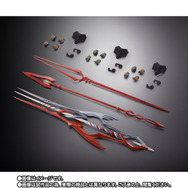 エヴァンゲリオンまとめ売り　引退品　デッキ2種　カシウスの槍　スリーブその他 METAL BUILD】エヴァンゲリオン3本の槍セット30th with the