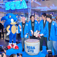 セガ、渋谷に公式ストア「SEGA STORE TOKYO」出店！限定デザインのソニックが展示の新店舗に突撃―COO・内海州史氏も登壇のオープニングセレモニーをレポート