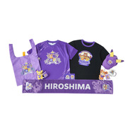 『ポケモン』グッズ持って「サンフレッチェ広島」を応援!「ポケモンセンターヒロシマ」コラボアイテムとして、チームカラーの紫にヒメグマたちをデザイン