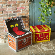 『ドラクエ』宝箱や「ひとくいばこ」デザインの収納BOXが楽しい!取っ手付きで持ち運びにも便利