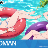 宝多六花、新条アカネの太ももが眩しい！「SSS.GRIDMAN」水着姿の描き下ろしイラスト使用したスクラッチが販売中