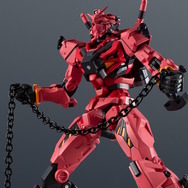 ジークアクスとも並べたい!赤いガンダムが可動フィギュア「UNIVERSE」に出撃―ハンマーは鎖部分を金属パーツで再現