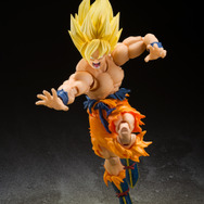 “クリリンのことかー!!!!!”「ドラゴンボールZ」より「スーパーサイヤ人孫悟空」アクションフィギュアが再販！かめはめ波用エフェクトパーツも同梱