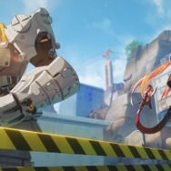 画像左がシードの操るロボット「ビッグ・シード」