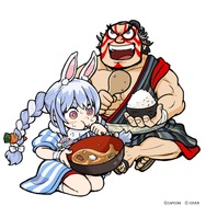 兎田ぺこらが「エドモンド本田」に弟子入り!? 観虐先生による『スト6』×「ホロライブ」コラボ漫画が公開中