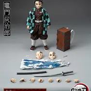 「鬼滅の刃」より竈門炭治郎の可動フィギュアが再販！鬼殺隊の隊服はワイヤー内蔵の布製、「水の呼吸」エフェクトパーツも付属