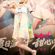 格闘家（水着ver.）『クリスタル・オブ・アトラン』【企業ブース】