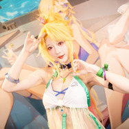 格闘家（水着ver.）『クリスタル・オブ・アトラン』【企業ブース】