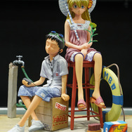 綾波レイ、アスカの大型造形物も！「エヴァワンフェス」珠玉の作品が大集結、放送30周年を記念した特別コラボ企画の様子をお届け【WF2025夏】