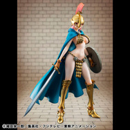 「ワンピース」ドレスローザ編より、「剣闘士 レベッカ」フィギュアが復刻！兜やマントを外すとより美しい…