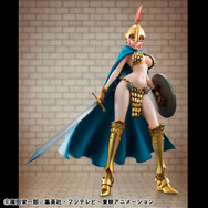 「ワンピース」ドレスローザ編より、「剣闘士 レベッカ」フィギュアが復刻！兜やマントを外すとより美しい…