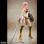 「ワンピース」ドレスローザ編より、「剣闘士 レベッカ」フィギュアが復刻！兜やマントを外すとより美しい…