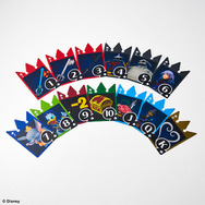 『キングダム ハーツ」トランプがオシャレ!ディズニーやキーブレードをデザイン、独特な形状も楽しめる