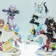 ホロライブ・フワモコやゲーマーズ等身大フィギュアの可愛さが無限大！「ミクxガンダムW」コラボなど「ワンフェス」を電脳アイドルが彩る【WF2025夏】