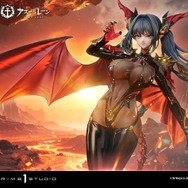 肌にピッタリ張り付いた黒タイツがセクシー…！『アズレン』より「レーゲンスブルク」がキービジュアルを基にスタチュー化