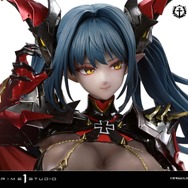 肌にピッタリ張り付いた黒タイツがセクシー…！『アズレン』より「レーゲンスブルク」がキービジュアルを基にスタチュー化