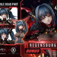 肌にピッタリ張り付いた黒タイツがセクシー…！『アズレン』より「レーゲンスブルク」がキービジュアルを基にスタチュー化