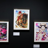 『FGO』最終再臨展へひと足先に参加！心奪われる美麗印刷でイラストの魅力を再発見できたメディア向け内覧会レポート