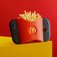 フライドポテトMサイズをすっぽり収納のスイッチ2ジョイコンホルダー3Dプリントモデル無料公開