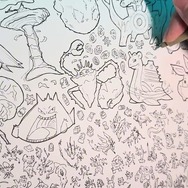 『ポケモン』1,025種類＋α大集合！1枚絵に図鑑やアイテムも描いたイラストレーター