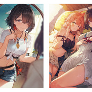 『ユミアのアトリエ』公式ビジュアルブックが刊行！麗しの水着イラストや、貴重なラフスケッチに設定画まで大公開